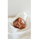 punta grezza in Calcite Arancio